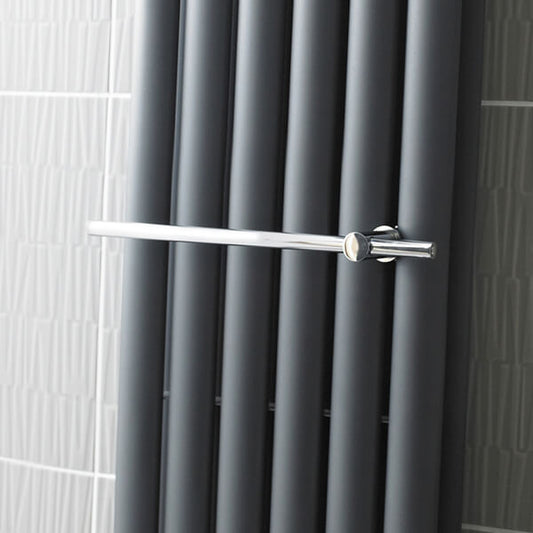 Crawford Towel Rail For Revive Radiator Chrome