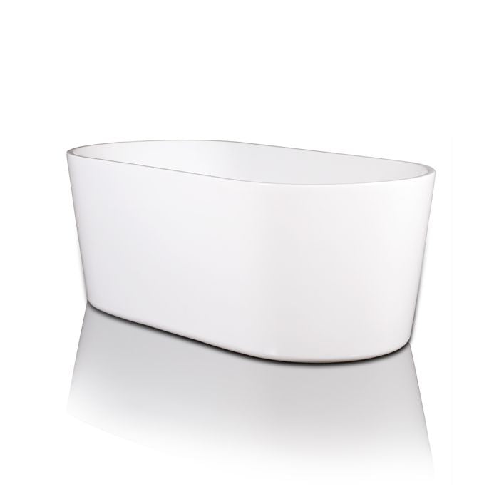 Viado Round Freestanding Bath Waste Included - 1580mm x 740mm