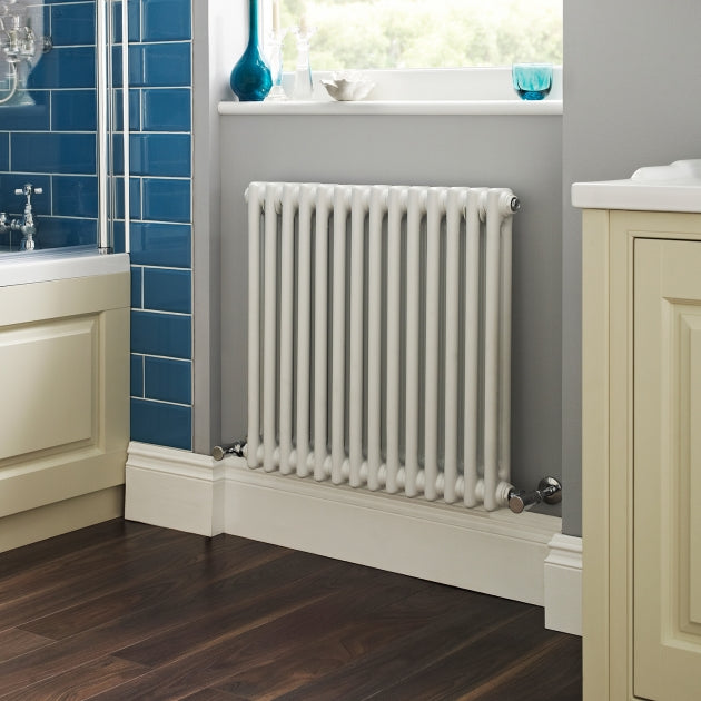 Crawford Colosseum 3-Column Horizontal Radiator 300mm H x 999mm W - White