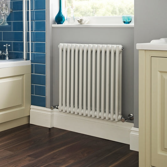 Crawford Colosseum 3-Column Horizontal Radiator 600mm H x 999mm W - White