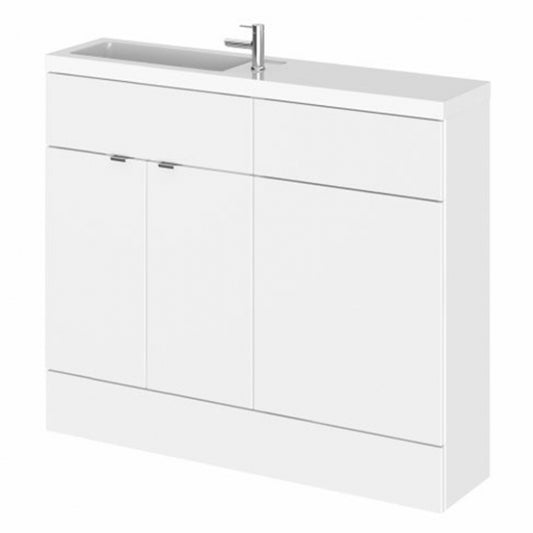 1000mm Combination Vanity & WC Compact