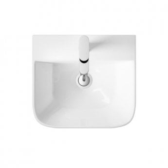 Crawford Grace Bathroom Suite Wall Hung Toilet and Basin 460mm - 1 Tap Hole