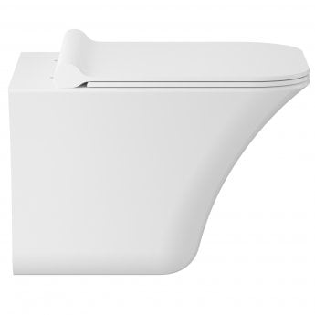 Crawford Grace Bathroom Suite Wall Hung Toilet and Basin 460mm - 1 Tap Hole