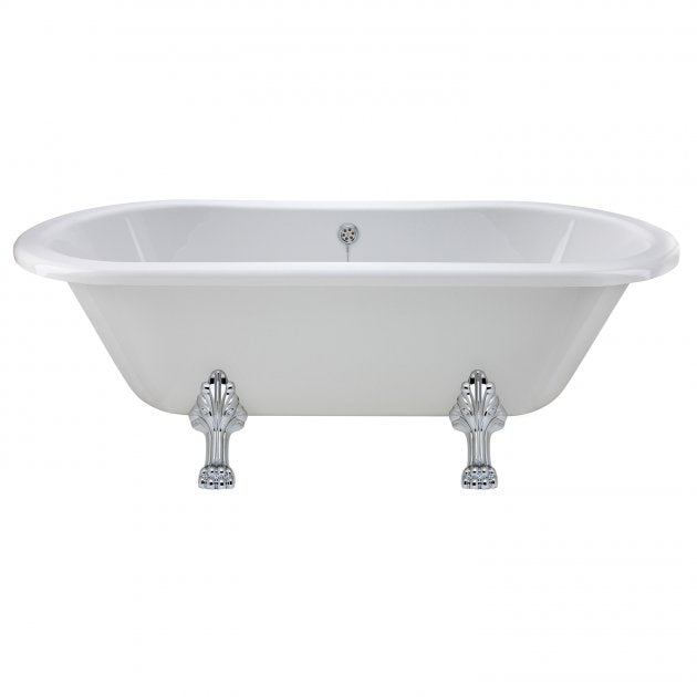 Crawford Grosvenor Freestanding Bath 1500mm x 750mm - Pride Leg Set