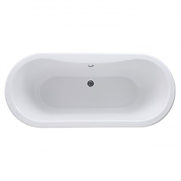 Crawford Grosvenor Freestanding Bath 1500mm x 750mm - Deacon Leg Set