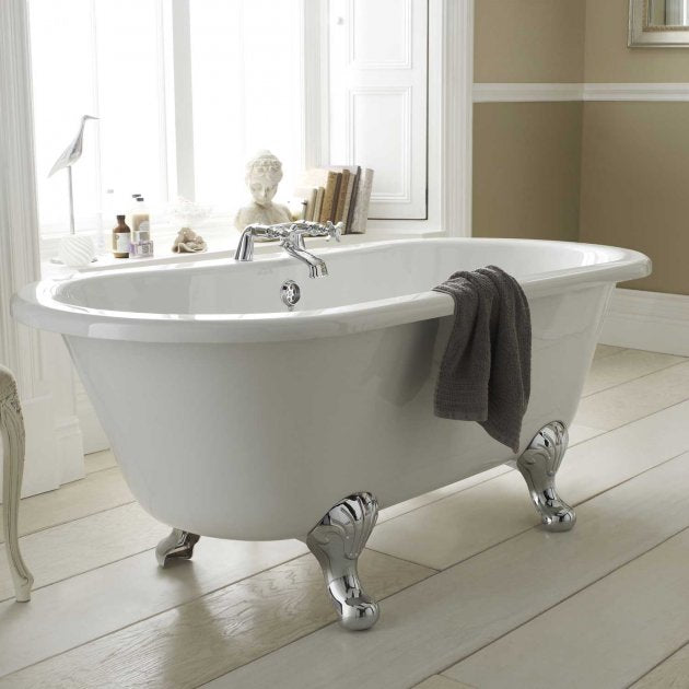 Crawford Grosvenor Freestanding Bath 1500mm x 750mm - Pride Leg Set