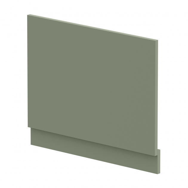 Crawford Juno Straight Bath End Panel and Plinth 560mm H x 700mm W - Satin Green