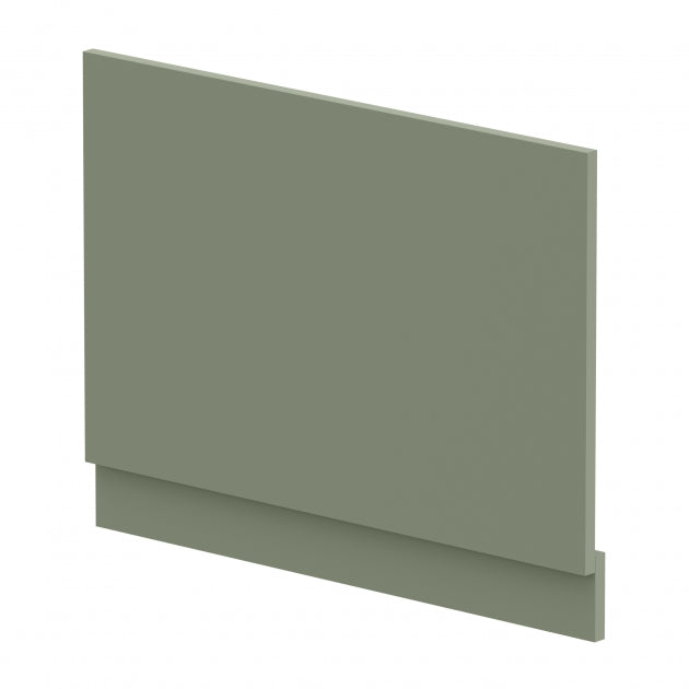 Crawford Juno Straight Bath End Panel and Plinth 560mm H x 750mm W - Satin Green