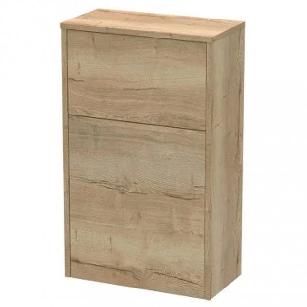 Crawford Juno WC Unit 500mm Wide - Autumn Oak