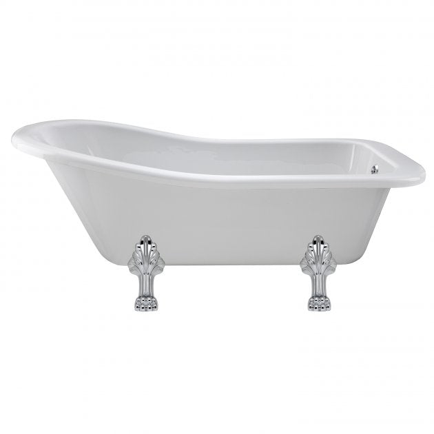 Crawford Kensington Freestanding Slipper Bath 1500mm x 730mm - Pride Leg Set