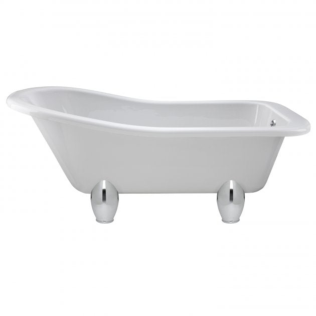 Crawford Kensington Freestanding Slipper Bath 1500mm x 730mm - Deacon Leg Set