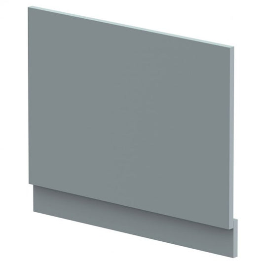 Crawford MFC Straight Bath End Panel and Plinth 560mm H x 700mm W - Coastal Grey