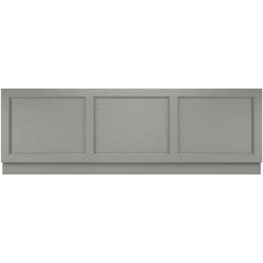 Crawford Old London Bath Front Panel 560mm H x 1695mm W - Storm Grey