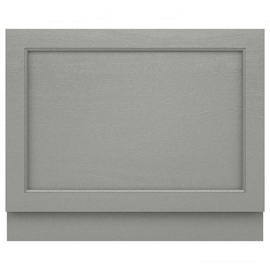 Crawford Old London Bath End Panel 560mm H x 680mm W - Storm Grey