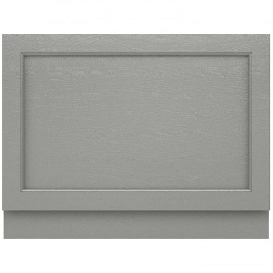 Crawford Old London Bath End Panel 560mm H x 730mm W - Storm Grey