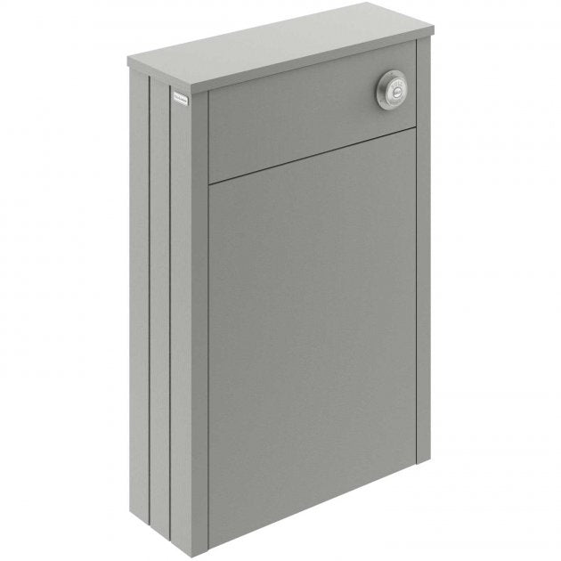 Crawford Old London Back to Wall WC Unit 550mm Wide - Storm Grey