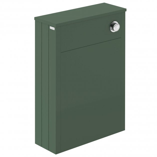 Crawford Old London Back to Wall WC Unit 550mm Wide - Hunter Green