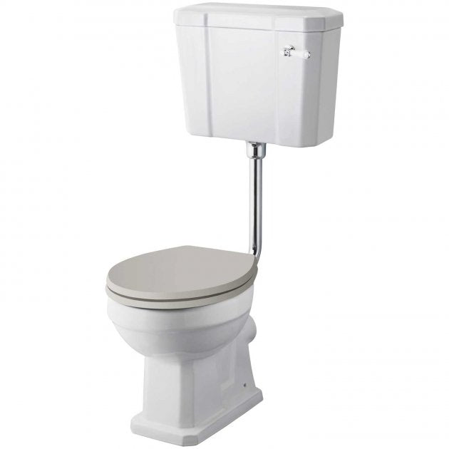 Crawford Richmond Comfort Low Level Close Coupled Pan with Cistern - Excluding Seat