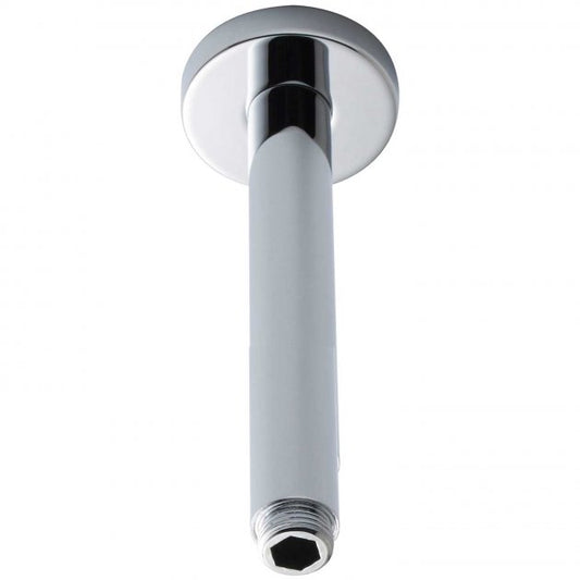 Crawford Round Ceiling-Mounted Arm 310mm Length - Chrome