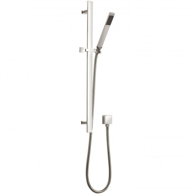 Crawford Sheer Slider Shower Rail Kit with Pencil Handset - Chrome