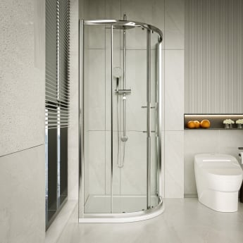 Slip Resistant Quadrant Shower Tray 800 x 800mm