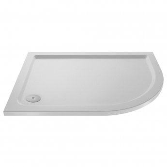 Slip Resistant Offset Quadrant Shower Tray RH 900 x 760mm