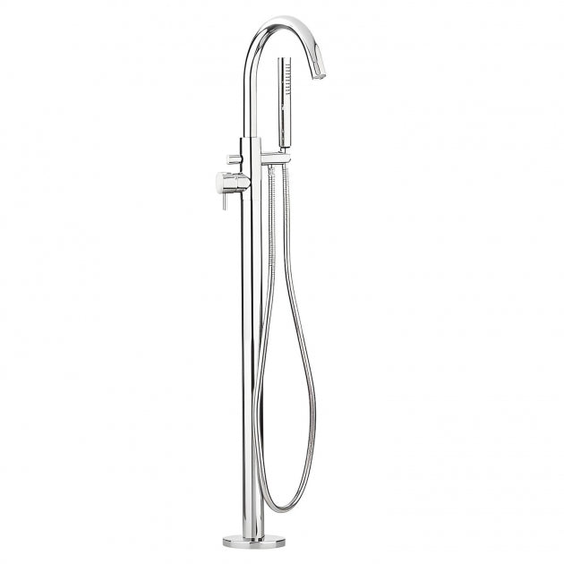 Crawford Tec Single Lever Elite Mono Bath Shower Mixer Tap Freestanding - Chrome