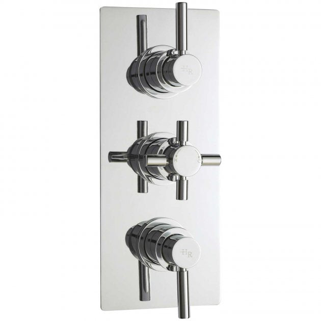 Crawford Tec Pura Plus Concealed Shower Valve With Diverter - Chrome