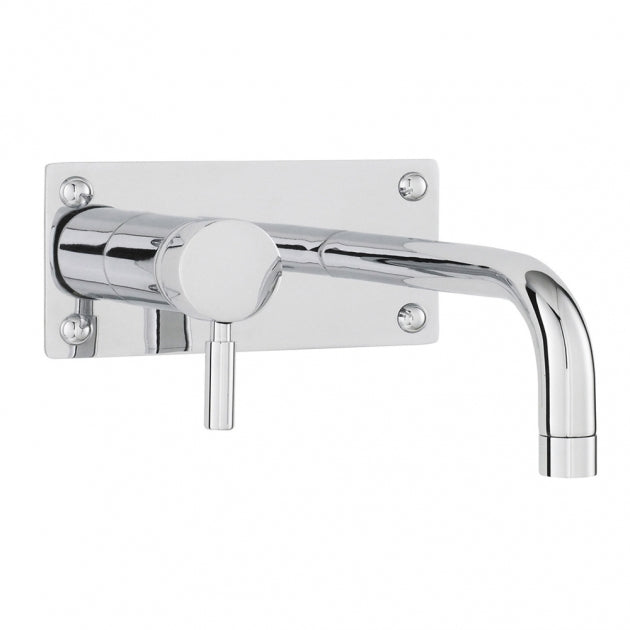 Crawford Tec Single Lever Basin/Bath Filler Tap Wall Mounted - Chrome