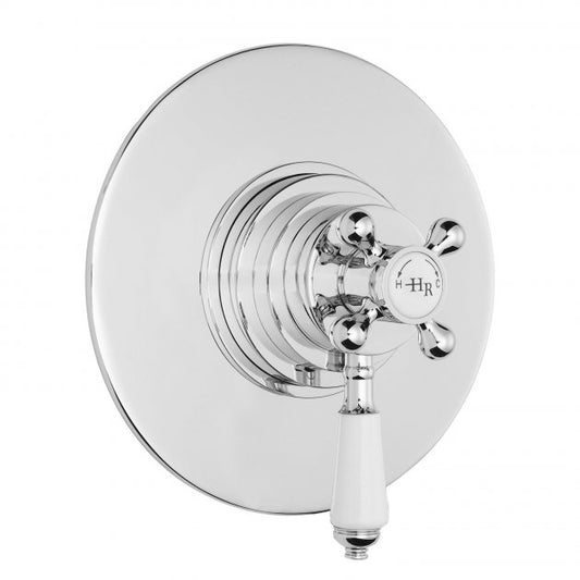 Crawford Topaz Concealed Shower Valve Dual Handle - Chrome