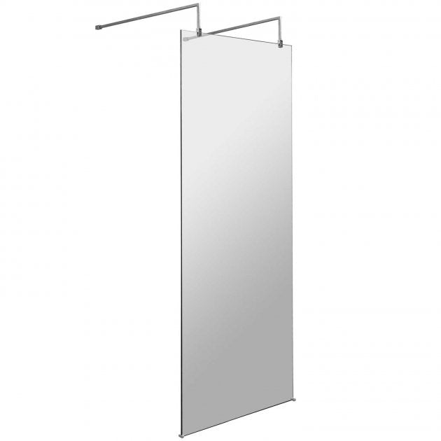 700mm Wetroom Screen With Arms and Feet