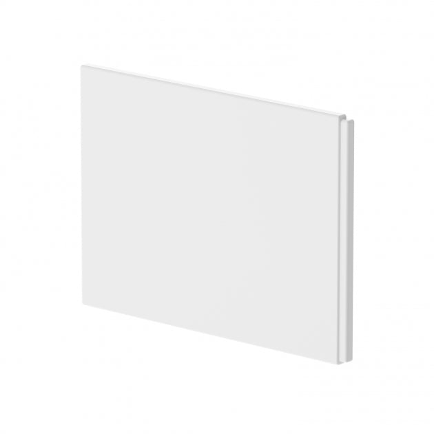 Crawford Acrylic Bath End Panel 500mm H x 725mm W - White