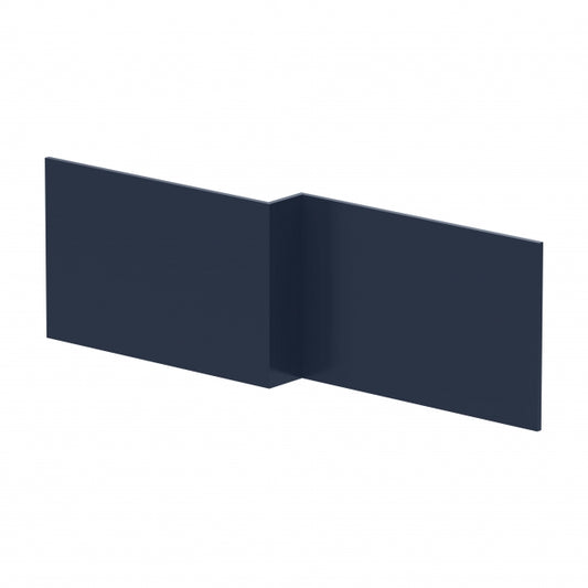 Crawford Arno Square Shower Bath Front Panel 520mm H x 1700mm W - Midnight Blue