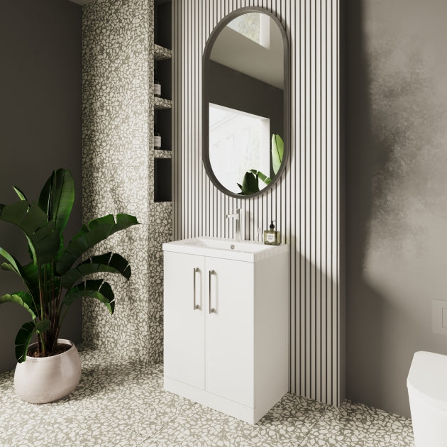 Arno 600mm 2-Door Floor Standing Vanity Unit