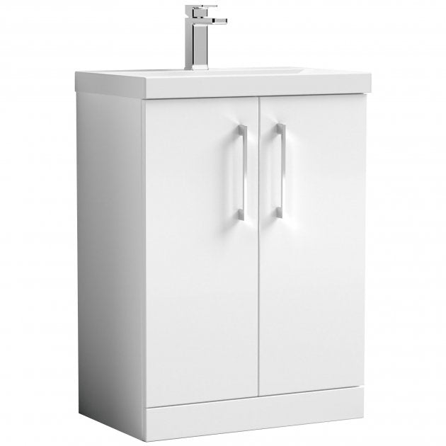 Arno 600mm 2-Door Floor Standing Vanity Unit