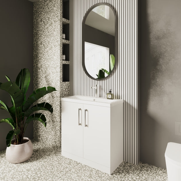 Arno 800mm 2-Door Floor Standing Vanity Unit