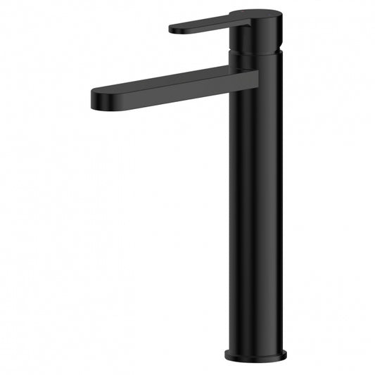 Crawford Arvan Tall Mono Basin Mixer Tap - Matt Black