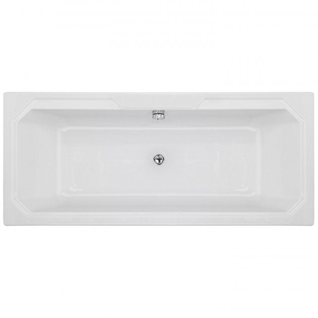 Crawford Ascott Double Ended Rectangular Bath 1800mm x 800mm - Acrylic