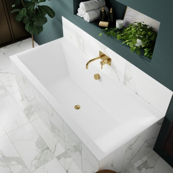 Eternalite Square Double Ended Bath 1700 x 700mm