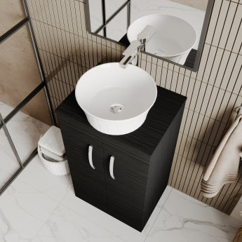 500mm Floor Standing Vanity With Worktop