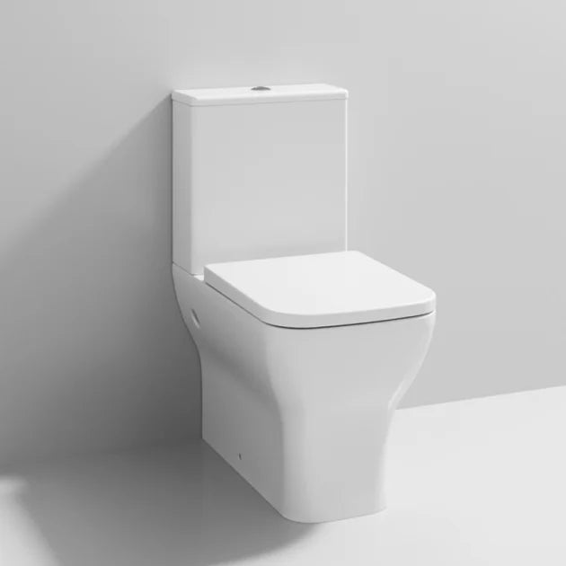 Ava Flush Rimless Pan, Cistern & SC Seat