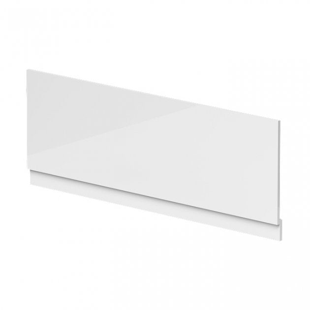 Crawford MDF Bath Front Panel and Plinth 560mm H x 1600mm W - Gloss White