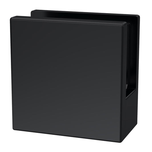 Black Wetroom Foot and Wall Bracket