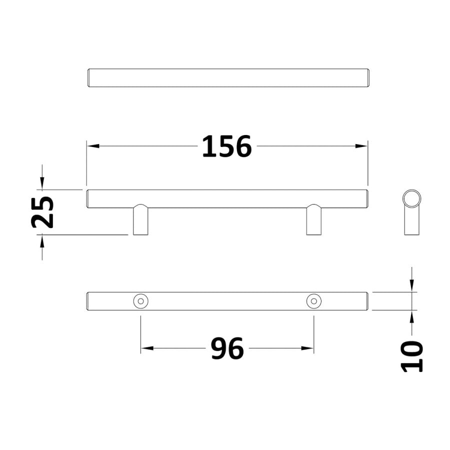 Bar Handle 96mm