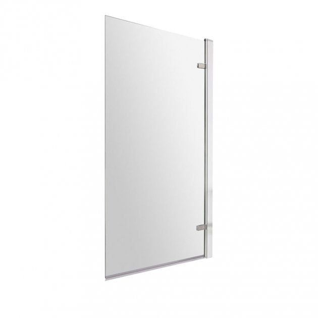 Square Hinged Bath Screen - 8mm