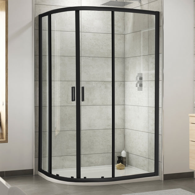 1900 x 1000 x 800mm Offset Quandrant Shower Enclosure