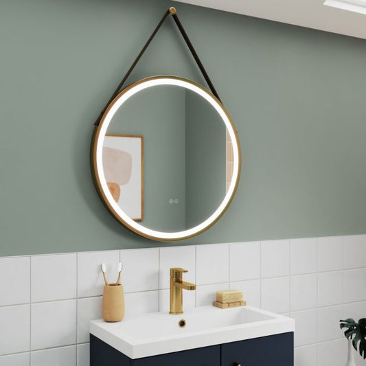 600mm Round Illuminated Mirror