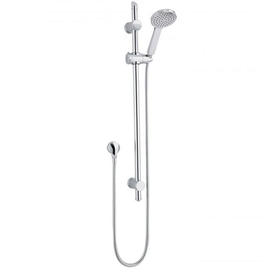 Crawford Water-Saving Shower Slider Rail Kit 740mm High - Chrome