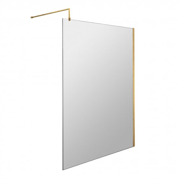 1200mm Wetroom Screen With Support Bar