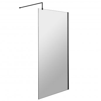 900mm Wetroom Screen With Support Bar